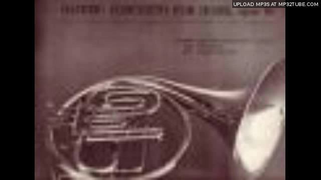 III Gliere horn concerto played by V. Polekh and conducted by R. Gliere. Lp record. смотреть онлайн