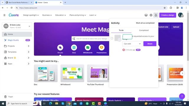 Free CANVA PRO | New TRICK 2023! | Canva Pro for Free in Just 2 Steps смотреть онлайн