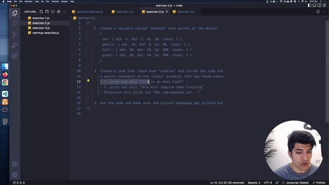 Exercises: Switch Statement - Javascript In Depth смотреть онлайн