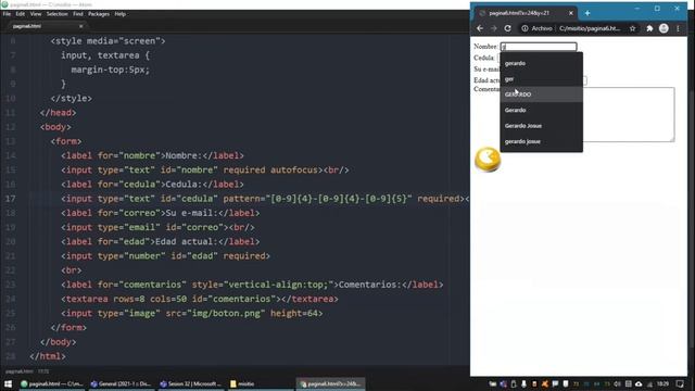 085 Formularios en HTML: el attributo Pattern смотреть онлайн