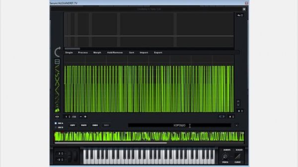 Синтез речи в Serum vst