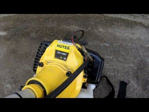 Мотокоса Huter GGT-1000S не набирает обороты, причина найдена.