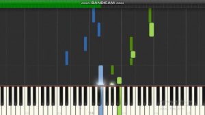 Нервы «Слишком влюблен» piano tutorial