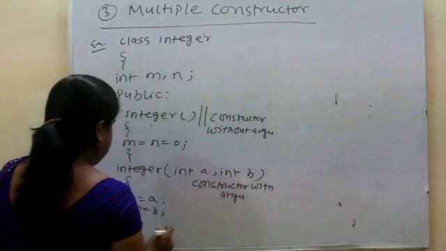 Multiple Constructors in C++ in Hindi with Example Program смотреть онлайн