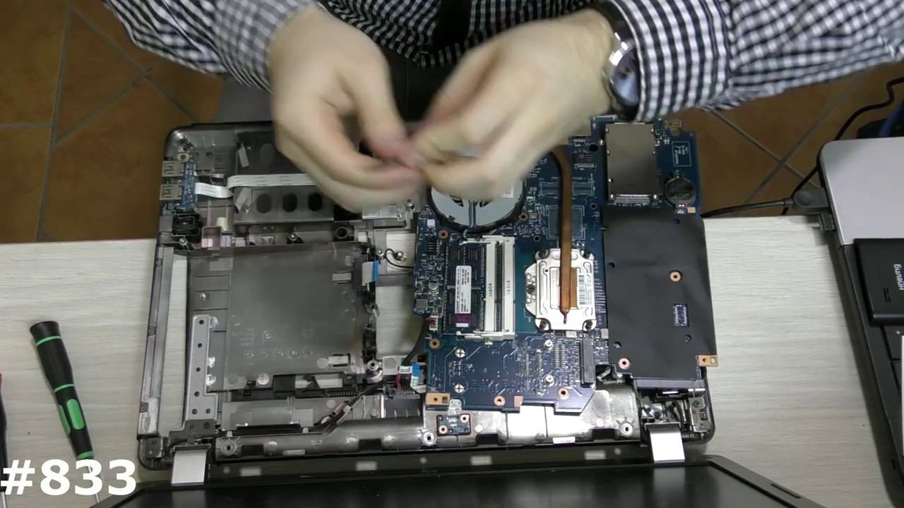 Как разобрать ноутбук HP ProBook 4535s