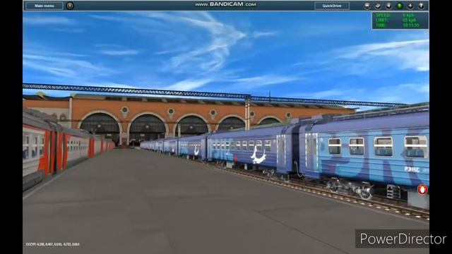 Прибытие на Казанский вокзал из окна электропоезда ЭД4М и прогулка по вокзалу до станции метро смотреть онлайн