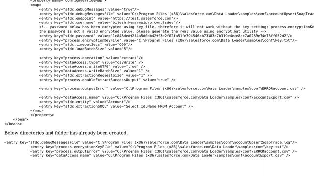 Salesforce: access denied error in command line data loader смотреть онлайн