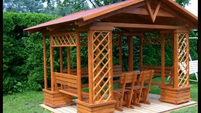 Дешевые дачные летние беседки | Простые беседки для дачи | оригинальные беседки смотреть онлайн