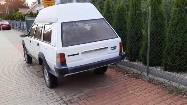 Samochody Z Ulicy. Wyjątkowa Wersja Peugeot 505 GRD 4x4 Dangel Ambulance.
