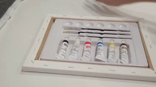 ОБЗОР ТВОРЧЕСКОГО НАБОРА "ПРОСТОЕ ИСКУССТВО" ЖИВОПИСЬ МАСЛОМ. #KitiKatya смотреть онлайн