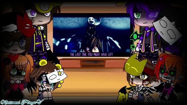 Past & Present Aftons React To FNaF Songs // (Original) смотреть онлайн