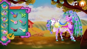 Уход за лошадкой пони игра про питомцев видео для детей