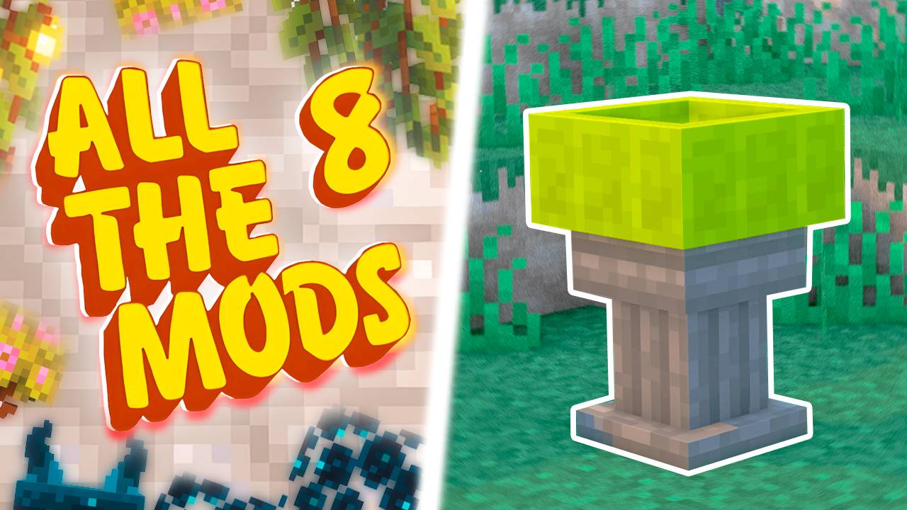Изучение базовой ботании и выработка маны✦LP All The Mods 8 - ATM8 #6 ✦ Майнкрафт Выживание с Модами