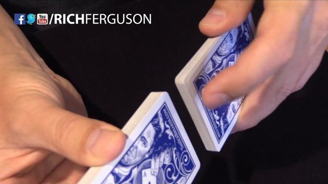 How to do Card Magic Trick - Cards Jump Out! смотреть онлайн