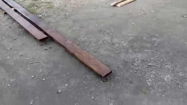 Монтаж забора часть 3