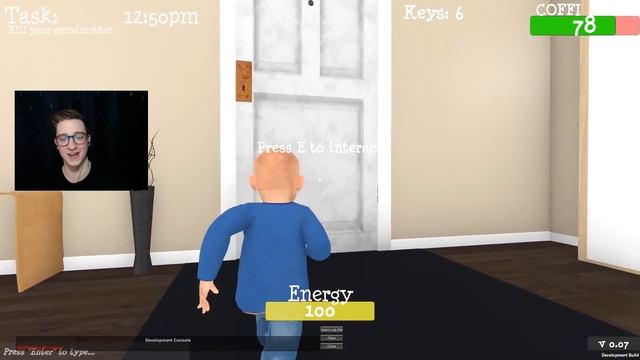 Если бы ОЛЕГ КОФИ БЫЛ БАБУШКОЙ... Granny Simulator. смотреть онлайн