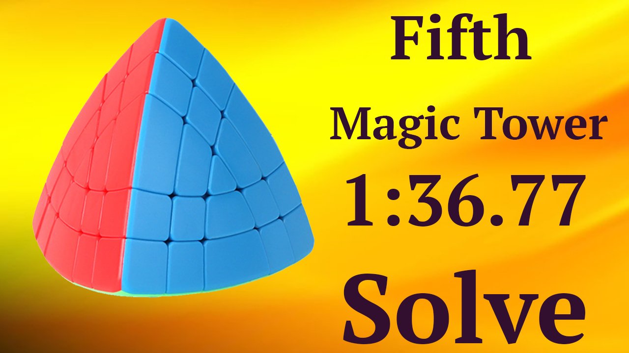 Fifth Magic Tower Solve 1:36.77 | Magic Tower 5x5 Сборка на скорость смотреть онлайн