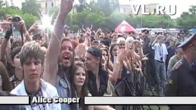 Элис Купер на сцене «Авангарда» смотреть онлайн