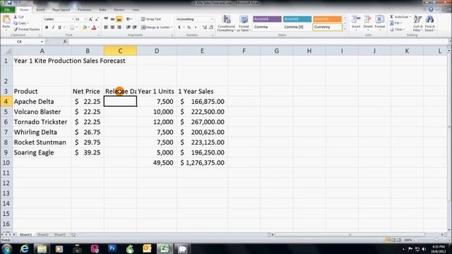 Excel Changing Alignment and Number Format (G) смотреть онлайн