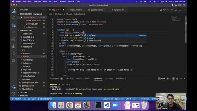 Image Upload using React смотреть онлайн