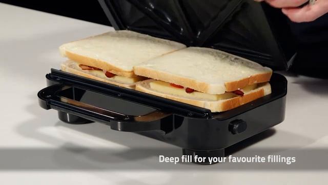 Breville Deep-Fill Sandwich Toaster смотреть онлайн