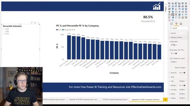 Case Study - Top Quartile Reporting in Power BI using the PERCENTILE.INC() DAX Function смотреть онлайн