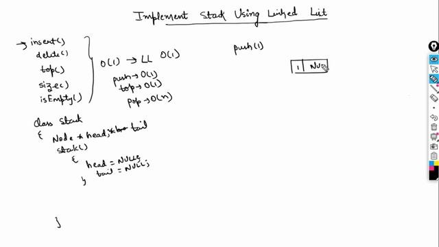 Implement stack using Linked List | GeeksforGeeks смотреть онлайн
