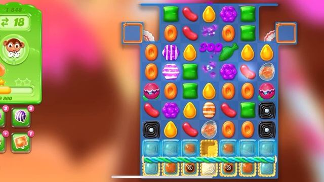 candy crush jelly level 1848 смотреть онлайн