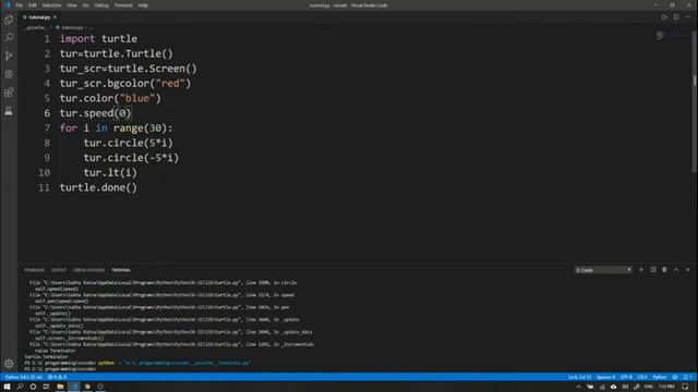 Learn Python Turtle For Beginners // Python For Everybody // Learn Quickly And With Examples смотреть онлайн