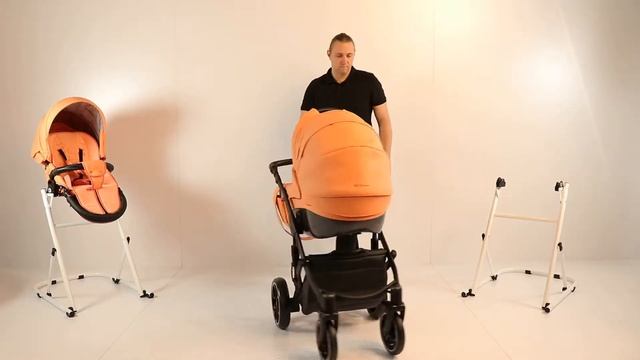 Коляска Mr Sandman Mod 100% Эко кожа смотреть онлайн