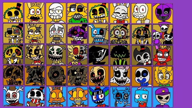 Five nights at taco games world custom roster смотреть онлайн