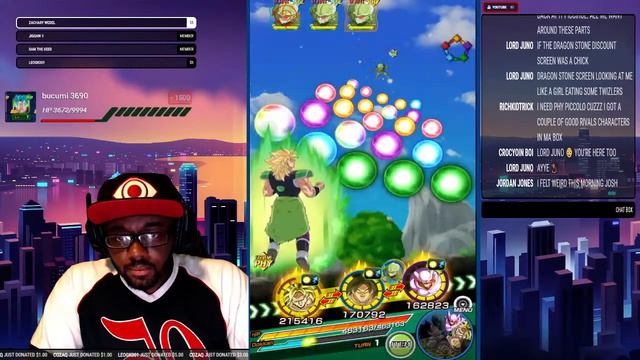 BACK ON GLOBAL DOKKAN BATTLE LEVELING UP & USING STICKERS! смотреть онлайн