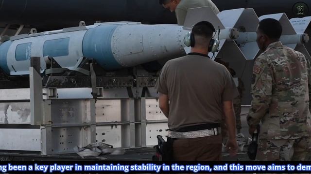 Scary Action! US B-52 Crews Prepare to Deploy Multiple Bombs to Mediterranean Zone смотреть онлайн