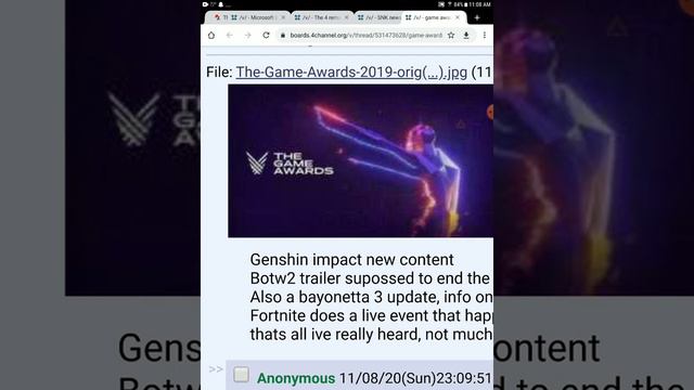 Game awards leaks persona 5 scramble elden ring bayonetta 3 botw2 genshin impact and sigh fortnite смотреть онлайн