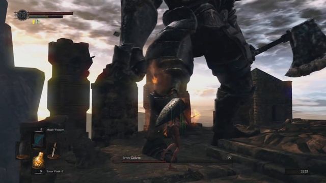 DARK SOULS: REMASTERED | Golem de hierro (Nivel 1, Solo, sin armadura). смотреть онлайн