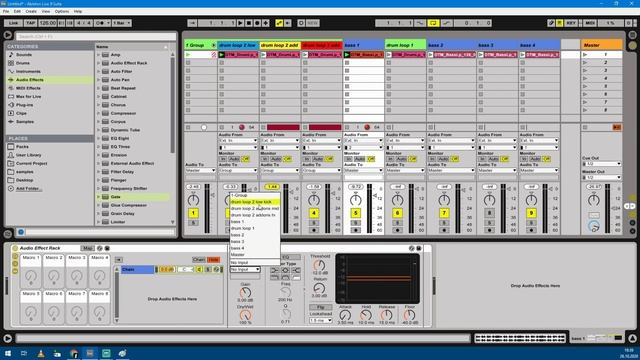 Мастер класс от продюсера R.U.D.A. по ABLETON LIVE //Cогласование KICK & BASS // смотреть онлайн