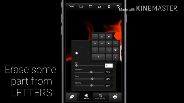 SMOKE TEXT in Photoshop Touch Edits for beginners смотреть онлайн