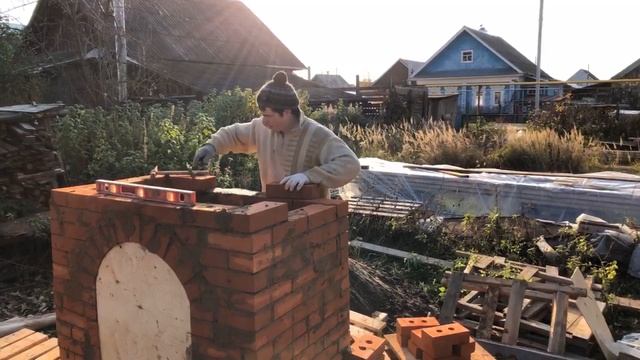Строю дом и делаю печь! смотреть онлайн