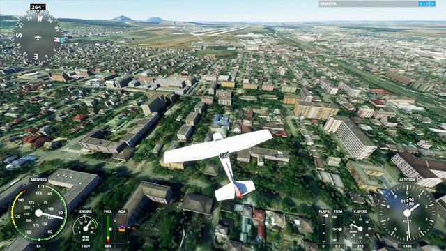 Microsoft Flight Simulator 2020. Минеральные воды. смотреть онлайн