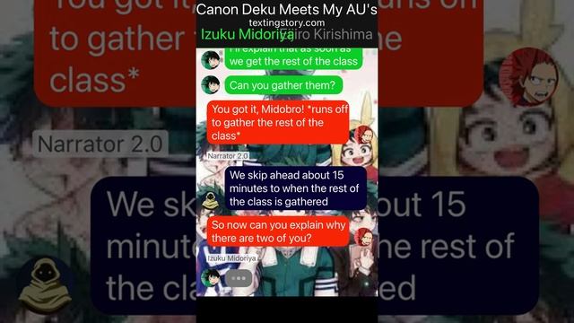 Canon Izuku meets my AU's Part 1 (10k Special Series) смотреть онлайн