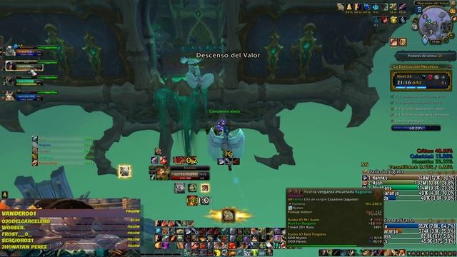 WoW Shadowlands 9.1 | Guerrero Armas | La Destrucción Necrótica +24 | Reforzada | Temporada 2 смотреть онлайн