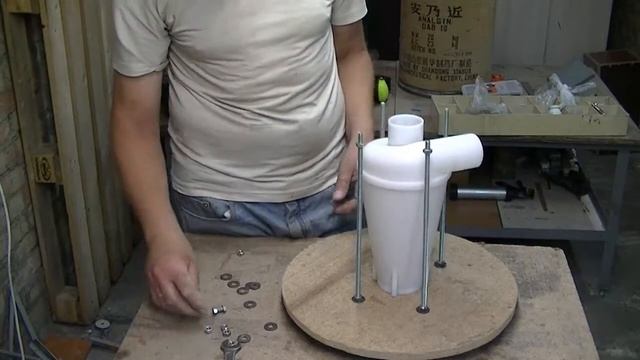 как сделать ёмкость под китайский циклон из картонной бочки смотреть онлайн