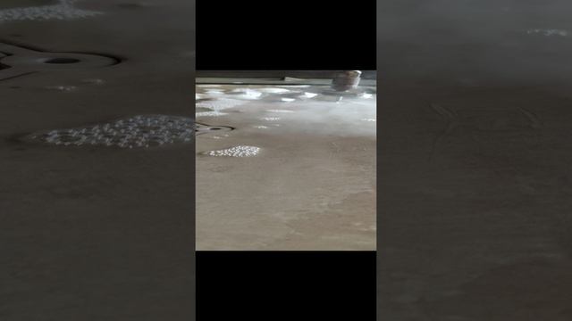 Гидроабразивная резка нержавеющей стали 10мм в Тольятти. Резка нержавейки водой, #гидрорезка #чпу