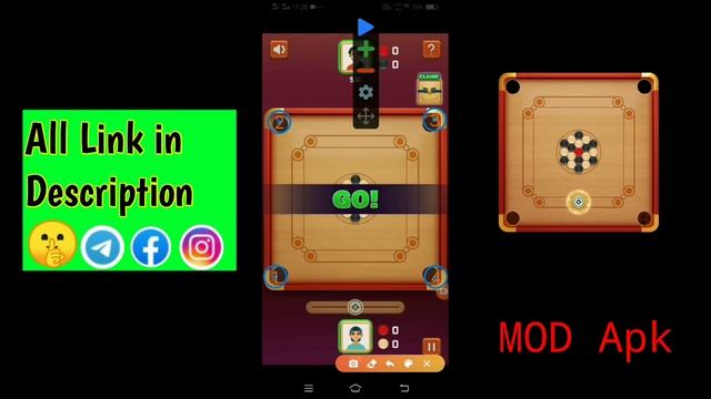 Carrom Board game Biggest Hack || Unlimited Score Trick || Daily ₹500 || MX Player Fully Hack || смотреть онлайн