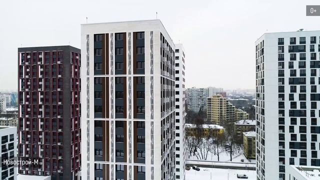 Обзор с воздуха ЖК «ТЫ И Я» (аэросъемка: январь 2021 г.) смотреть онлайн