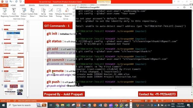 GIT Commands from Scratch Local to Remote Repository File Transfer : Part 4 by SLT Learning смотреть онлайн