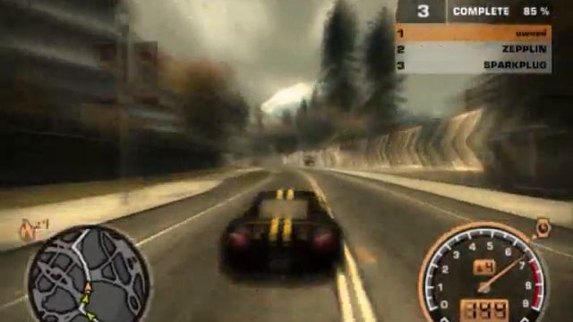 NFS Most Wanted 8600 GT смотреть онлайн