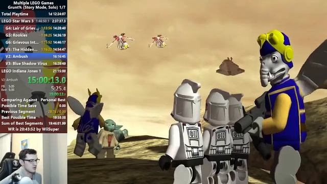 [WR] Multiple LEGO Games 'Grunt%' Speedrun in 19:33:41 (PART 2/2) смотреть онлайн