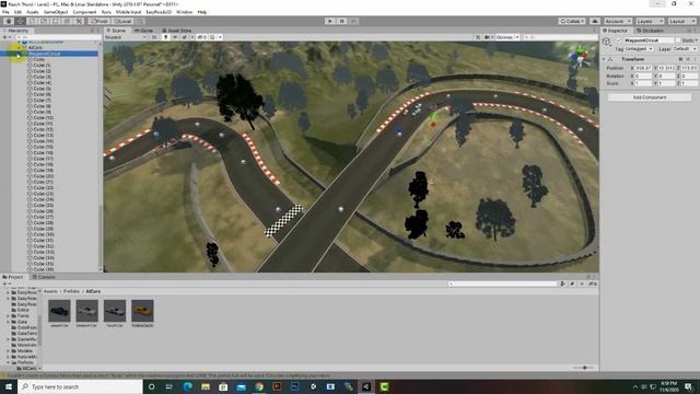 AI Cars With Waypoints In Unity #17 | Car Racing Game In Unity смотреть онлайн