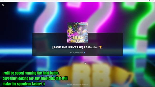 Looking for Shortcuts in the RB Battles Final Battle! *LIVE* смотреть онлайн